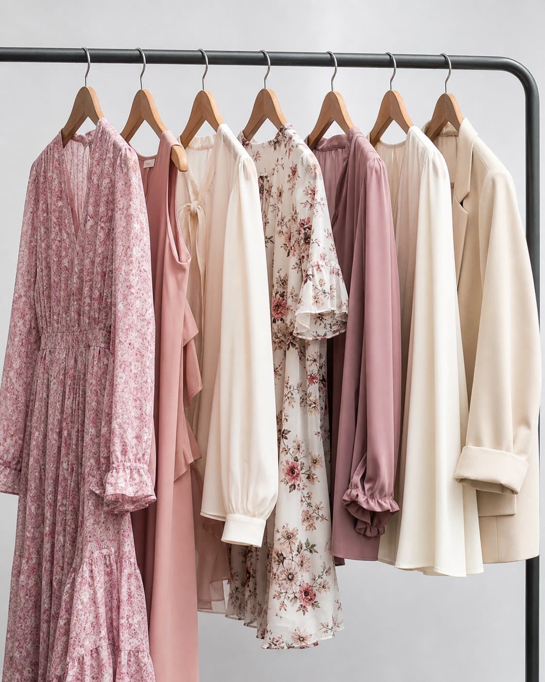 Women's fashion collection featuring casual and formal wear